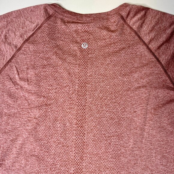 Lululemon  Swiftly Tech Long Sleeve Shirt 2.0 *Race Length Spiced Chai/Pink Rose - Picture 6 of 15